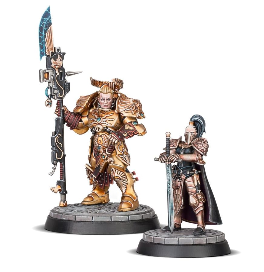 WarForge - Talons of the Emperor: Valerian et Aleya - Warhammer - Adeptus Custodes