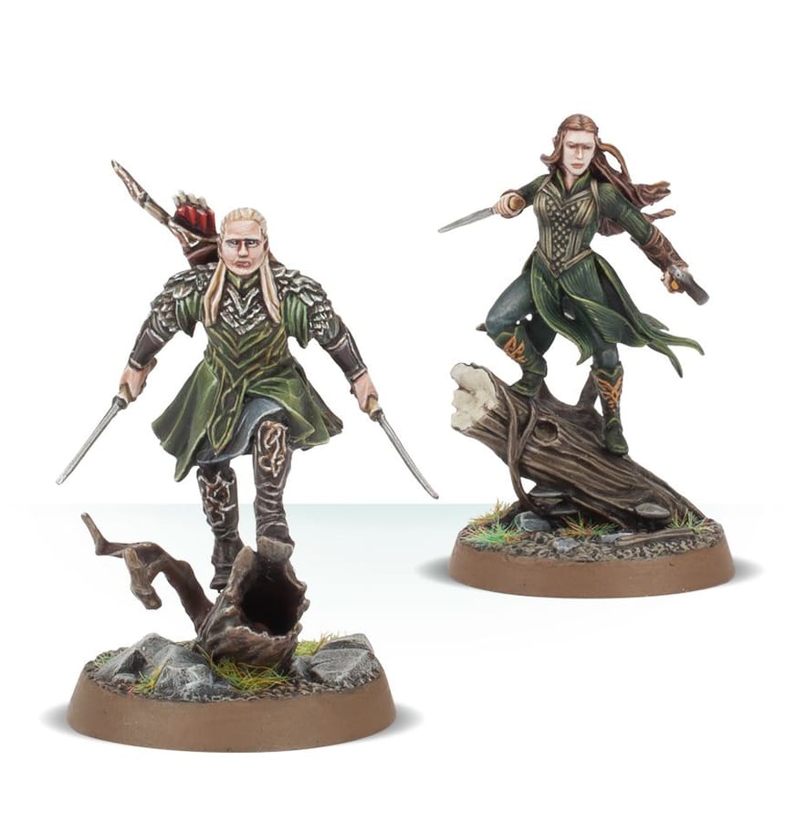 WarForge - Legolas Greenleaf™ & Tauriel™ - Warhammer