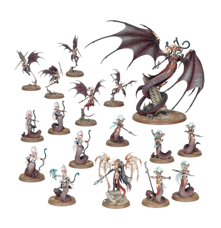 WarForge - Bataillon: Filles de Khaine – Coterie de Moirenées - Warhammer - Daughters of Khaine