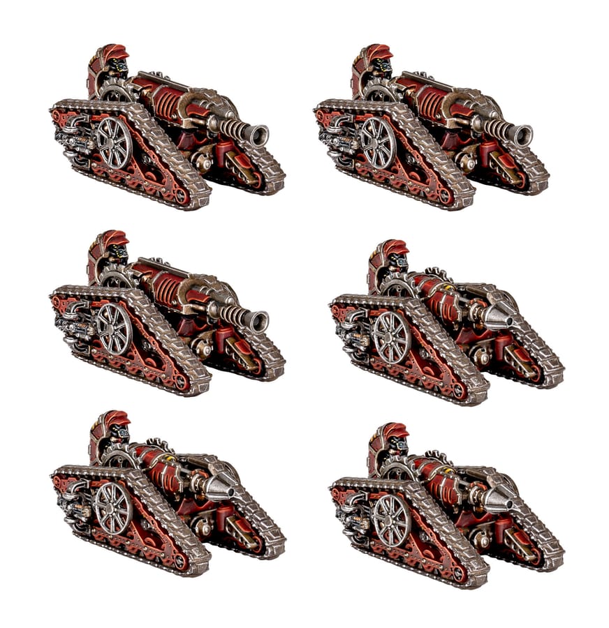 WarForge - Legions Imperialis: Mechanicum Krios Squadron - Warhammer - Mechanicum