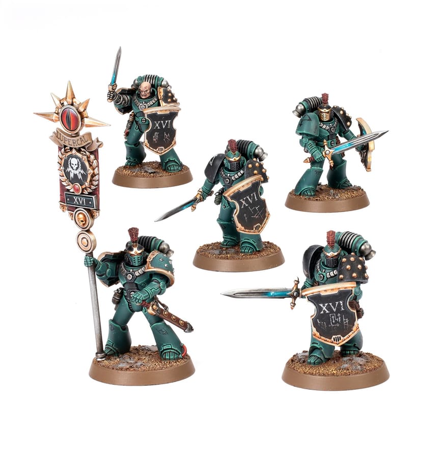 WarForge - Escouade d'État-major de Légion MKVI - Warhammer - Legiones Astartes