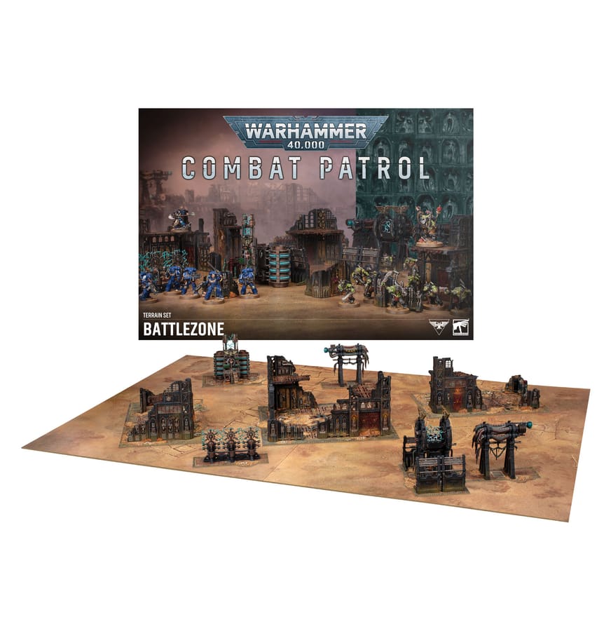 WarForge - Zone de Bataille: Set de Terrain de Patrouille - Warhammer