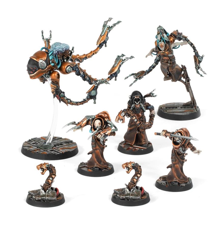 WarForge - Delaque Nacht-Ghul, Psy-Gheists et Piscean Spektor - Warhammer